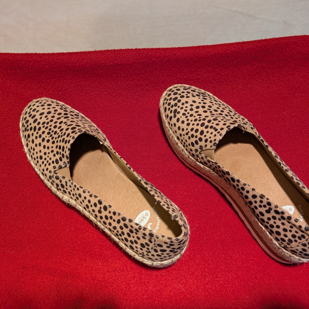 Leopard Print Espadrille Flats